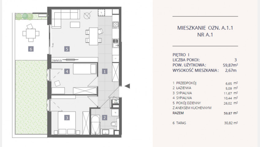 Mieszkanie Sprzedaż Szczecin Dąbie Przestrzenna