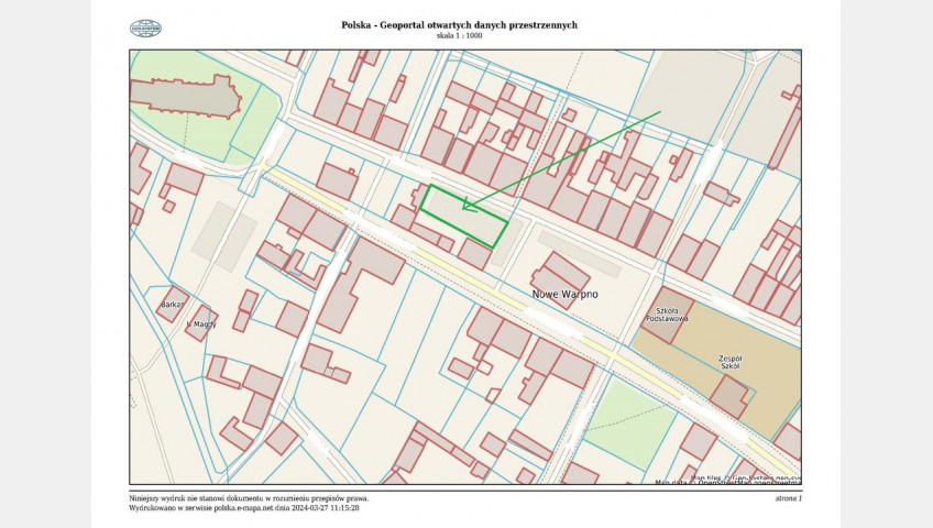 Działka Sprzedaż Nowe Warpno